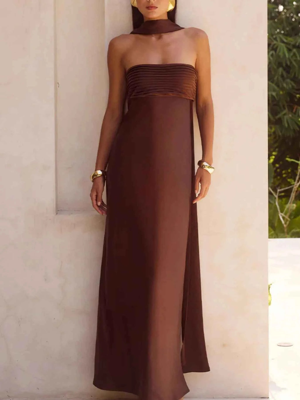 Tube Mermaid Maxi Dress