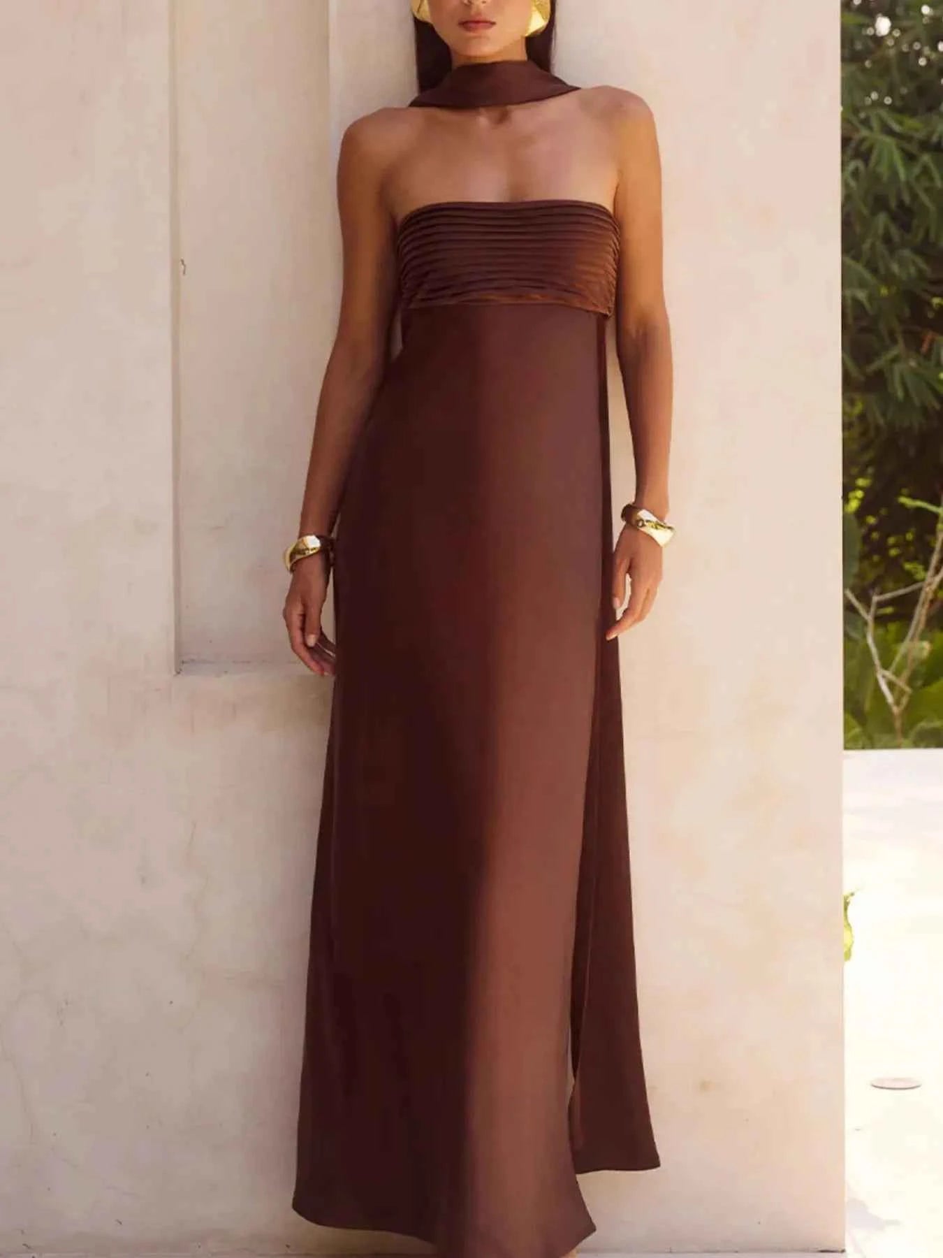 Tube Mermaid Maxi Dress