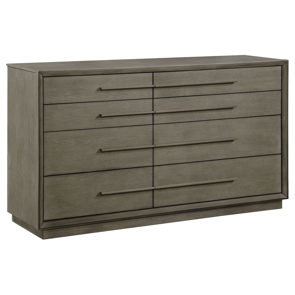 Durango 8-drawer Dresser Taupe Oak by Unique Piece Furniture