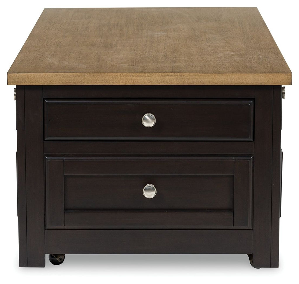 Drazmine - Lift Top Cocktail Table - Brown by Unique Piece Furniture