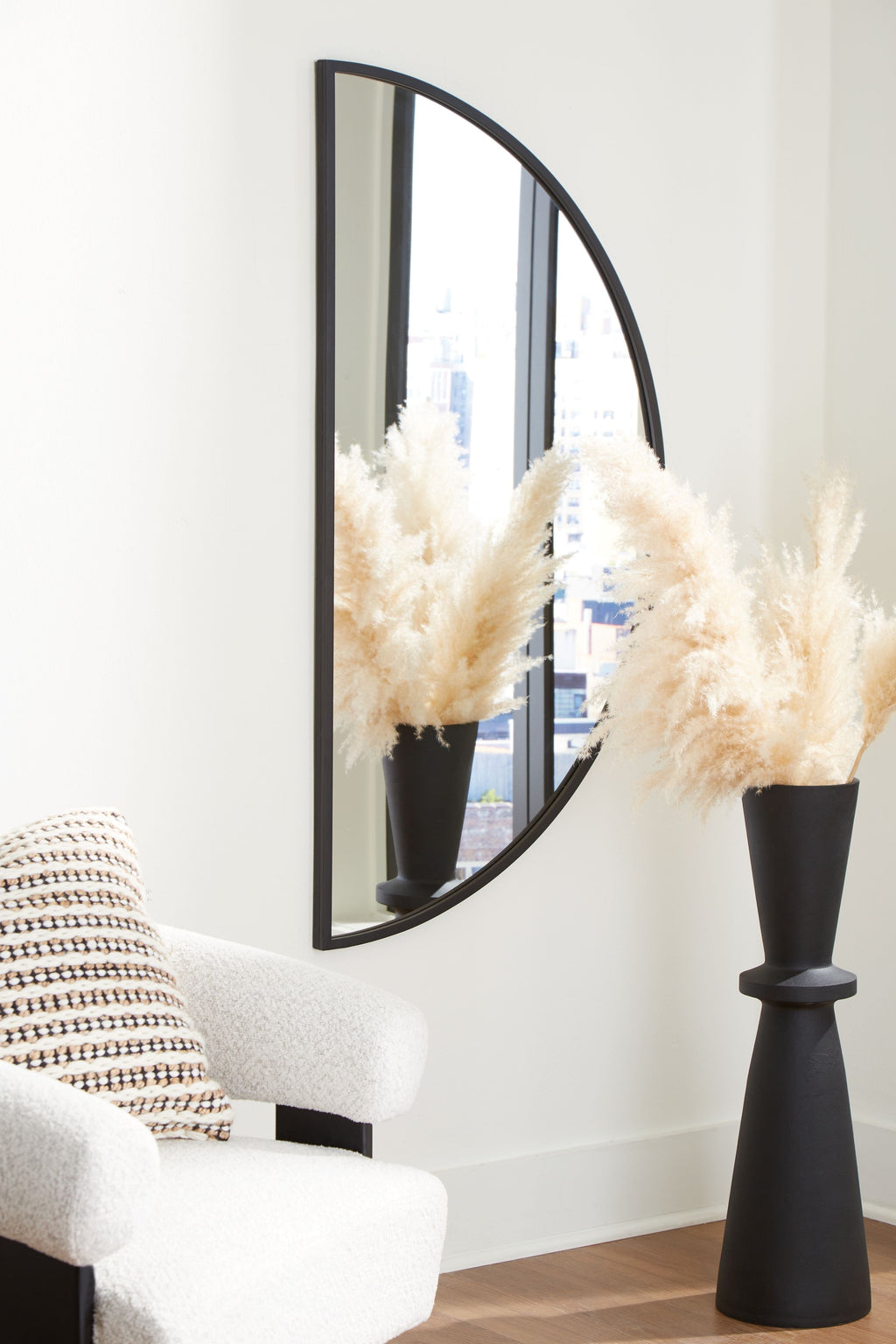 Denlow - Accent Mirror - Black by Unique Piece Furniture