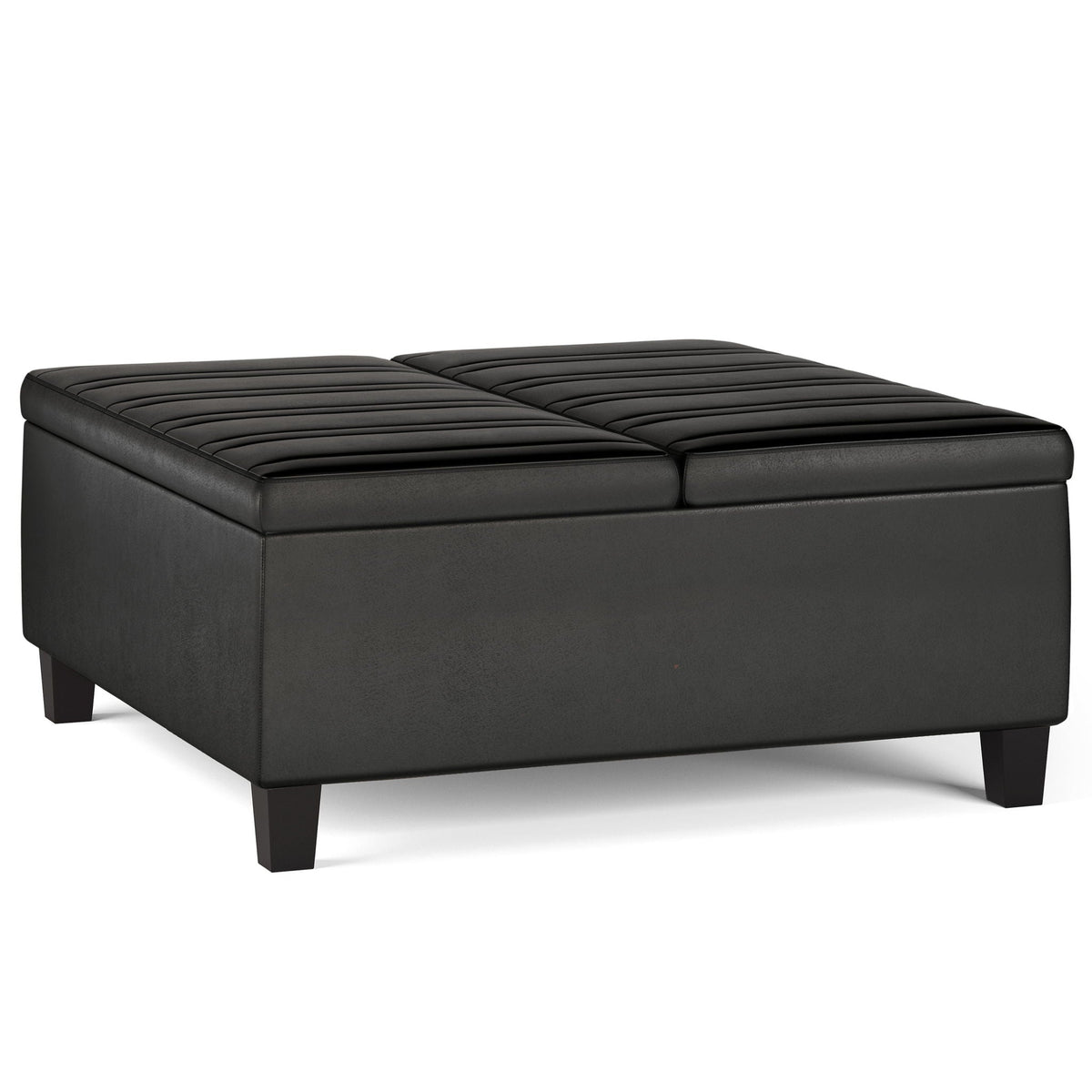 Ellis - Coffee Table Storage Ottoman Contemporary Design by Unique Piece Furniture