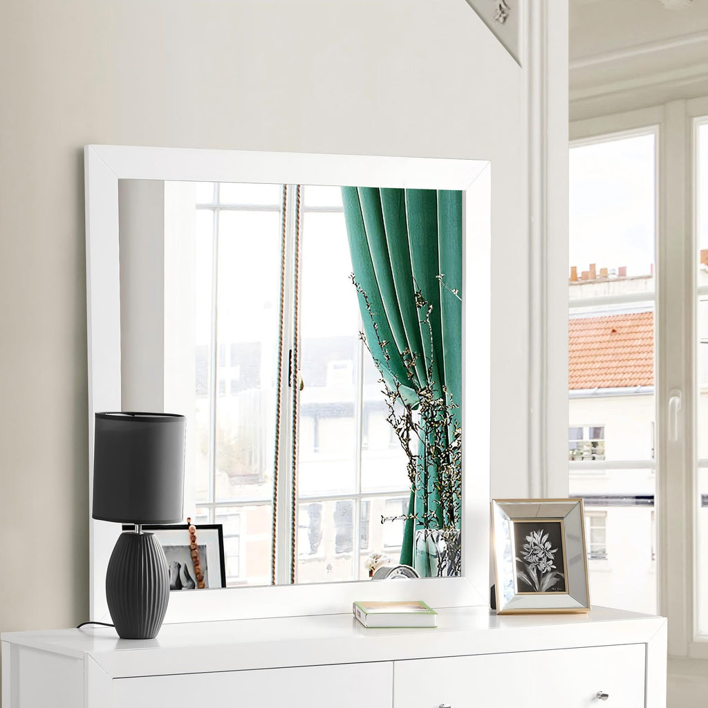 Burlington - Modern Design Transitional Wall Mirror by Unique Piece Furniture