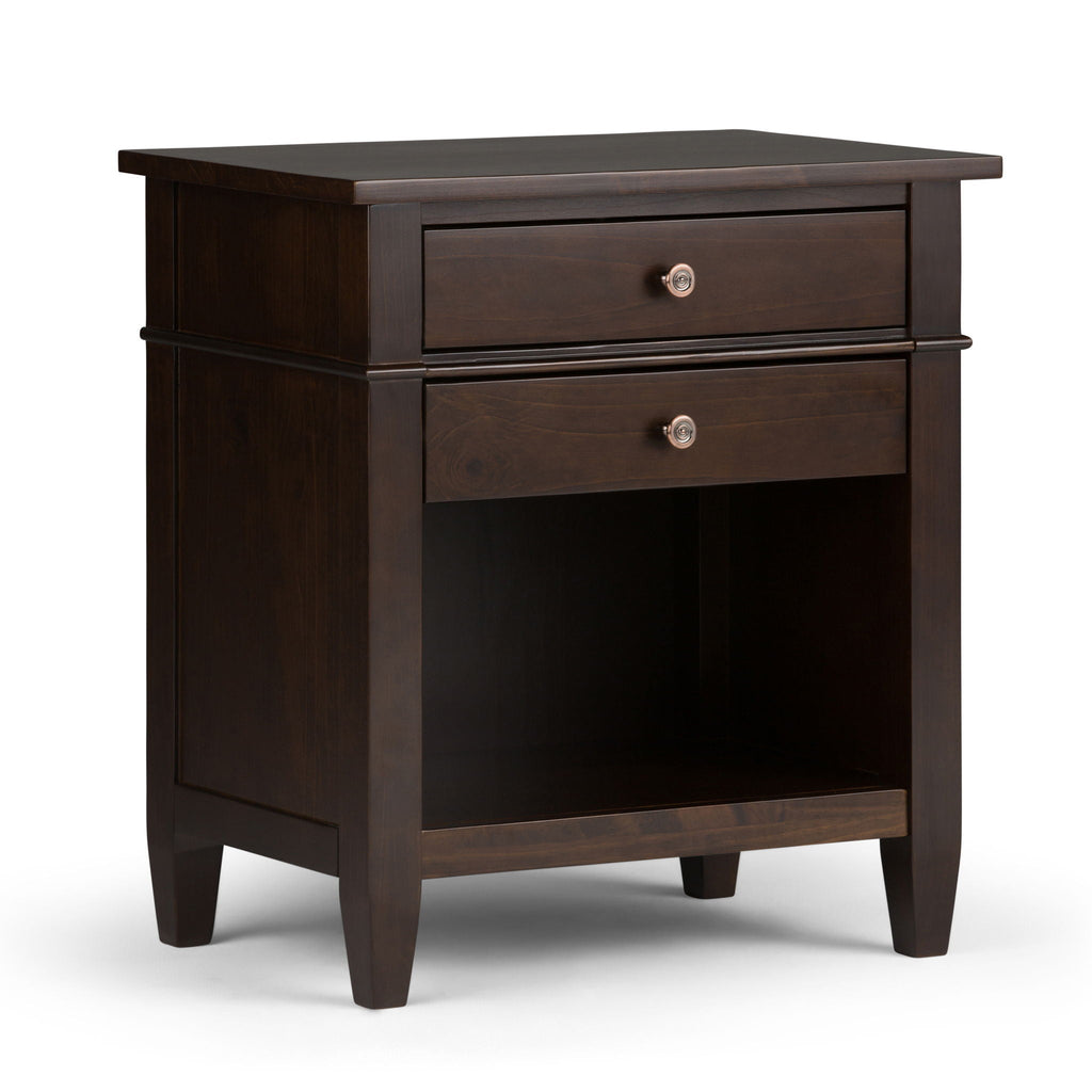 Carlton - Bedside Table, Handcrafted by Unique Piece Furniture