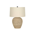 Lighting, Table Lamp, Rattan, Resin, Transitional - Beige by Unique Piece Furniture