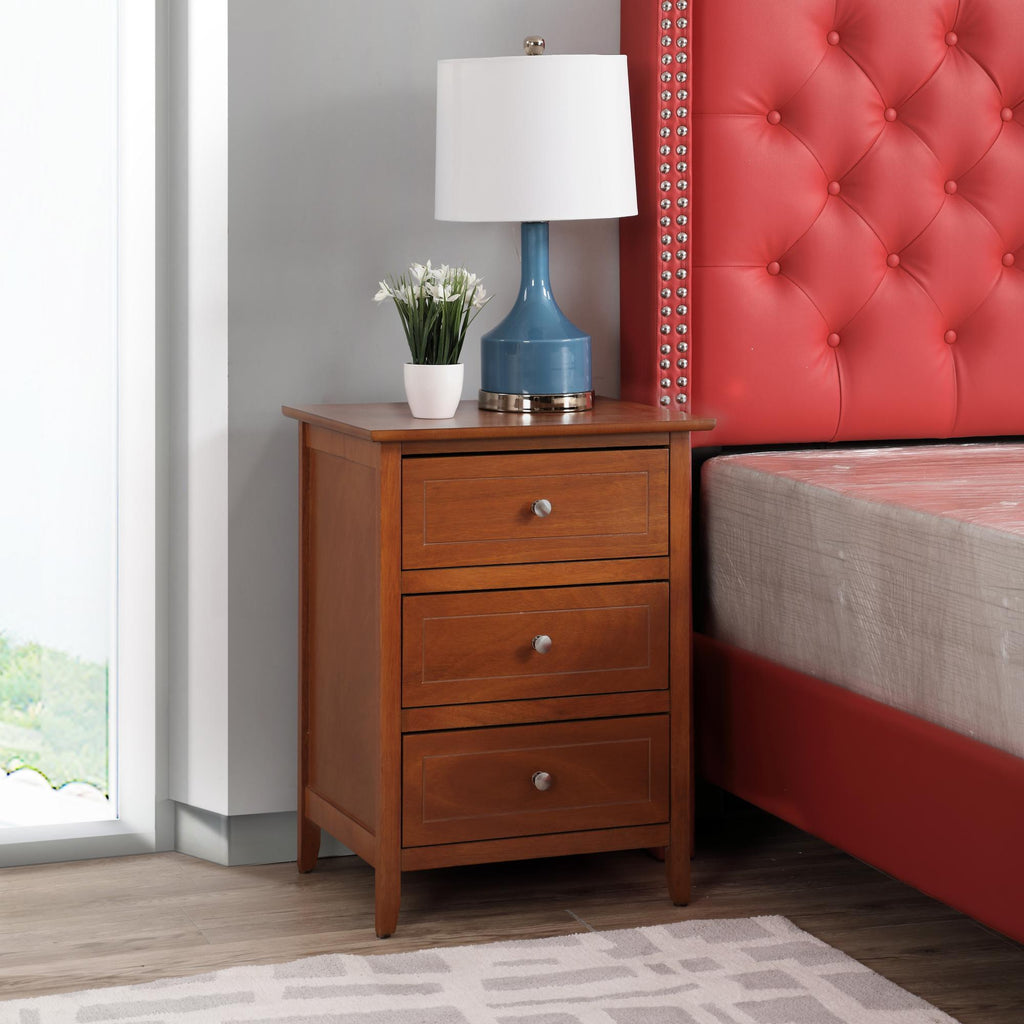 Daniel - 3 Drawer Nightstand by Unique Piece Furniture