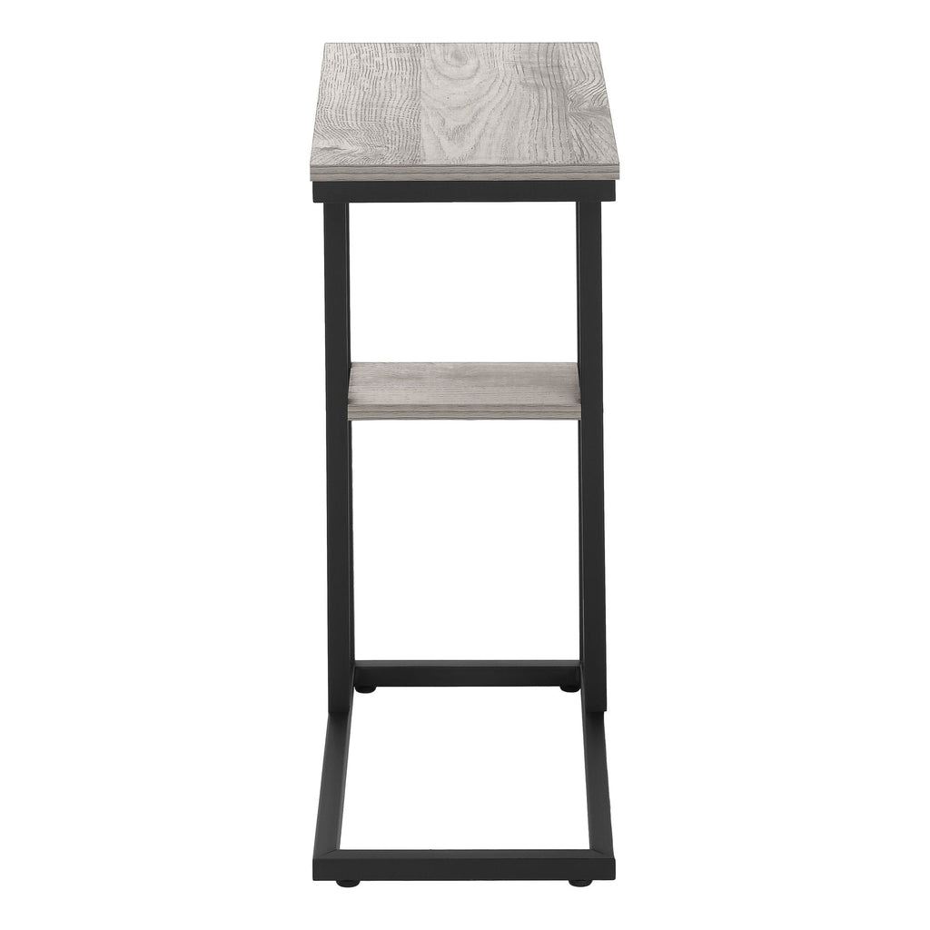 Accent Table, C - Shaped, Marble Look Contemporary & Modern Convenient Design by Unique Piece Furniture