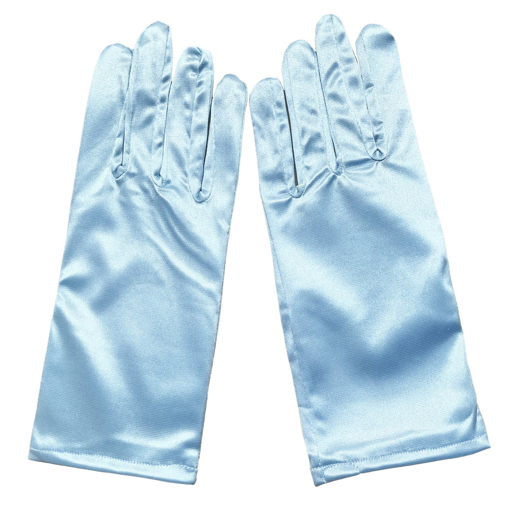 Bridal Wedding Gloves Short Satin Dress Cheongsam Gloves by My Store