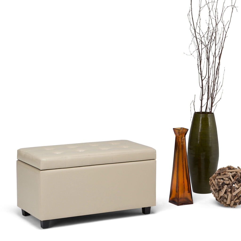Cosmopolitan - Upholstered Storage Ottoman by Unique Piece Furniture