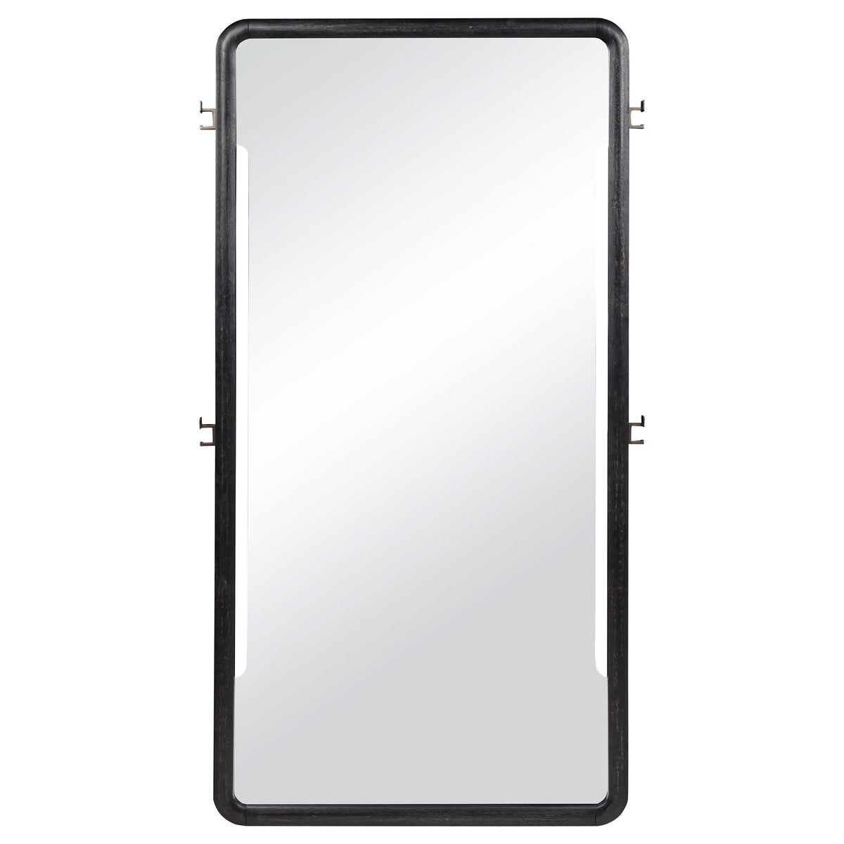 Leandro 76-inch Full Length Floor Mirror Burnished Black by Unique Piece Furniture