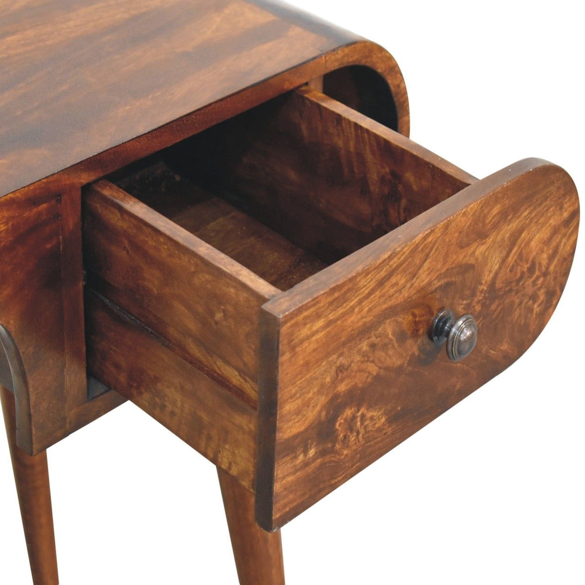 London - Arch Writing Desk - Dark Brown by Unique Piece Furniture