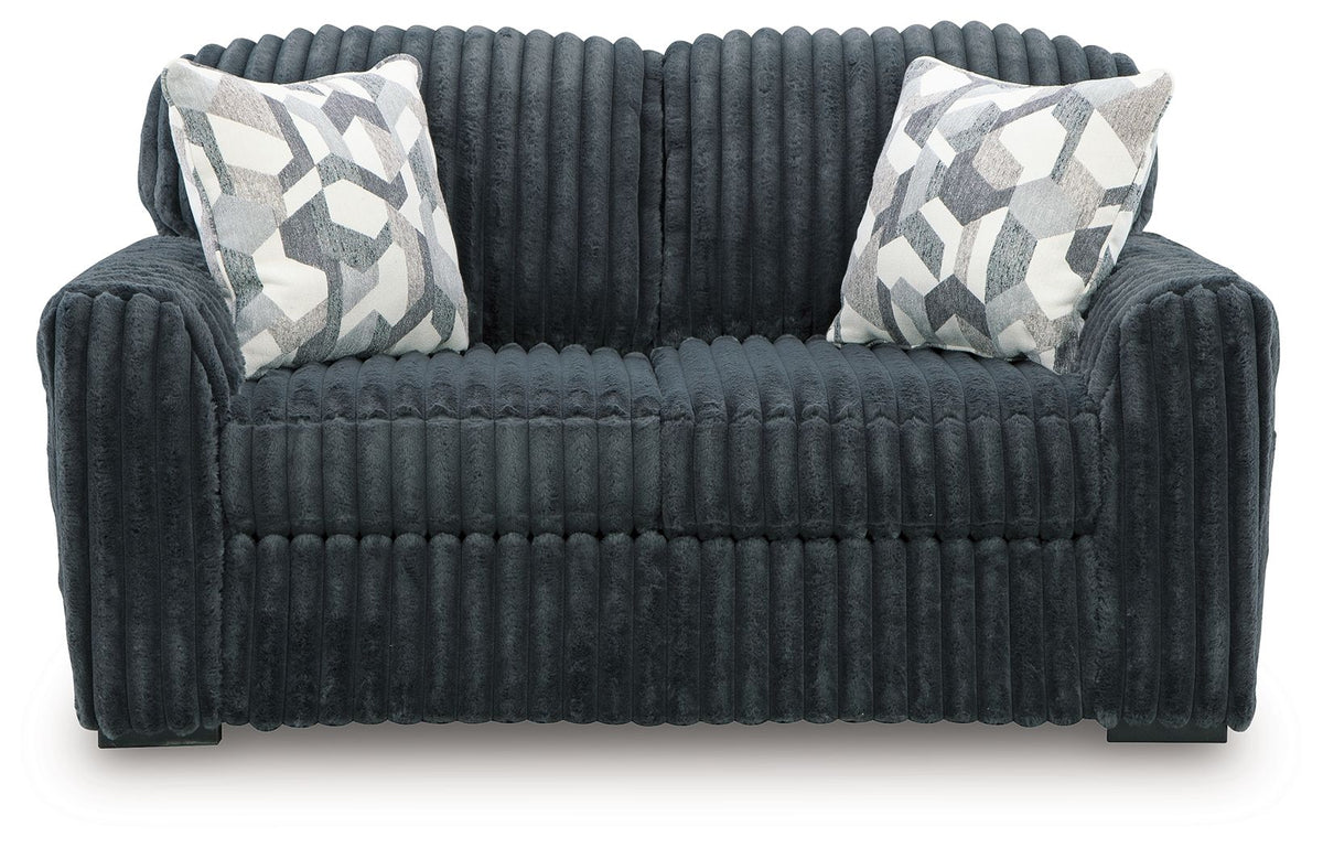 Midnight-Madness - Loveseat by Unique Piece Furniture