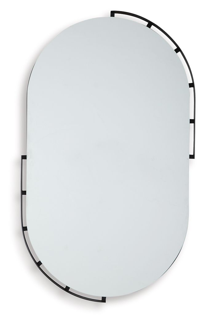 Valkings - Accent Mirror - Black by Unique Piece Furniture