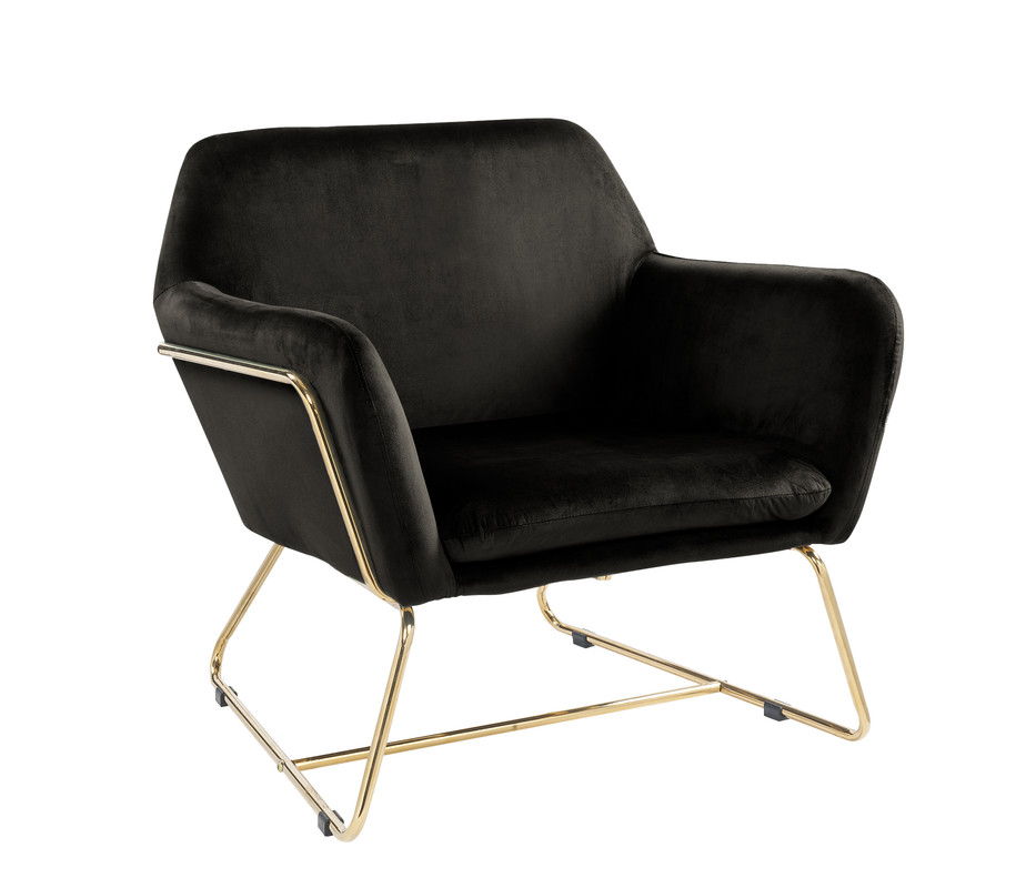 Keira - Accent Chair With Metal Base by Unique Piece Furniture