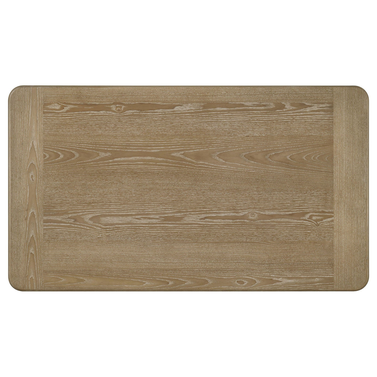 Adina Rectangular Wood Coffee Table Distressed Light Brown by Unique Piece Furniture
