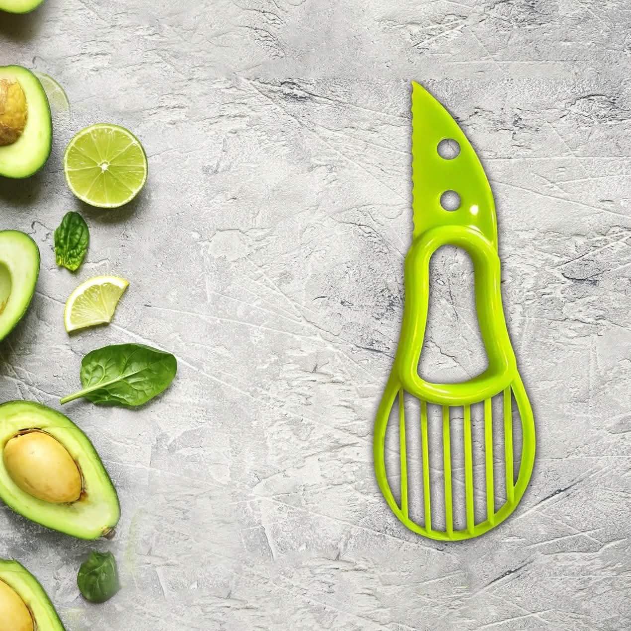 3-in-1 Avocado Cutter, Slicer and Pit Remover Tool by DailySale