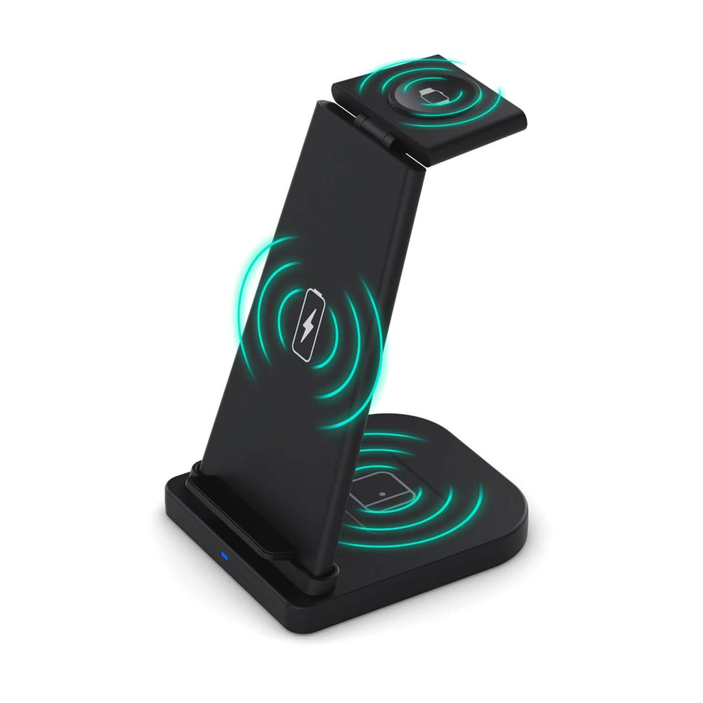 3-in-1 Foldable Fast Wireless Charging Stand by DailySale