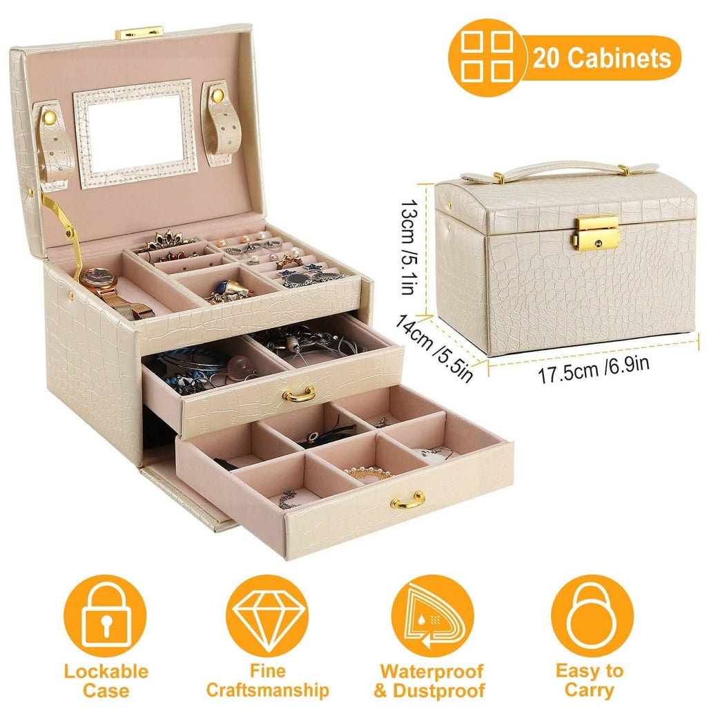 3-Layer Jewelry Case Organizer by DailySale
