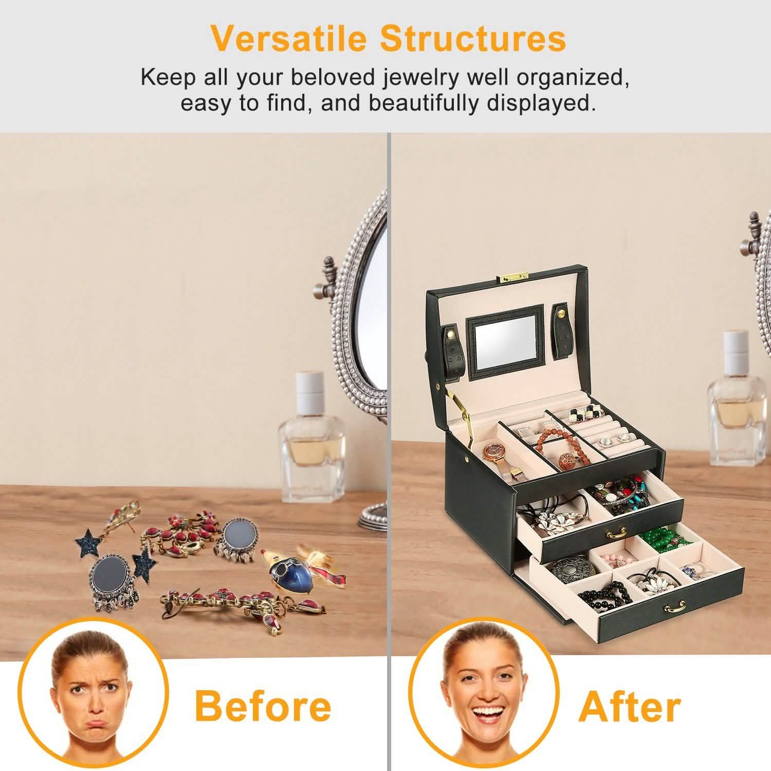 3-Layer Jewelry Case Organizer by DailySale