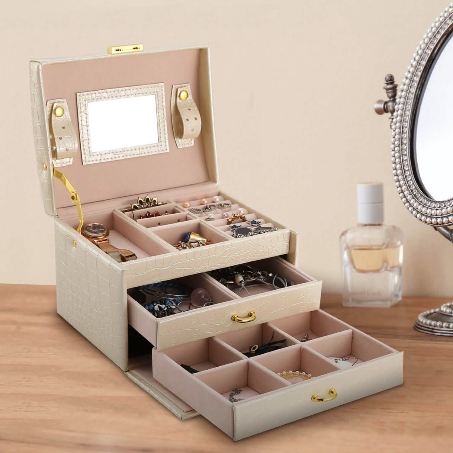 3-Layer Jewelry Case Organizer by DailySale