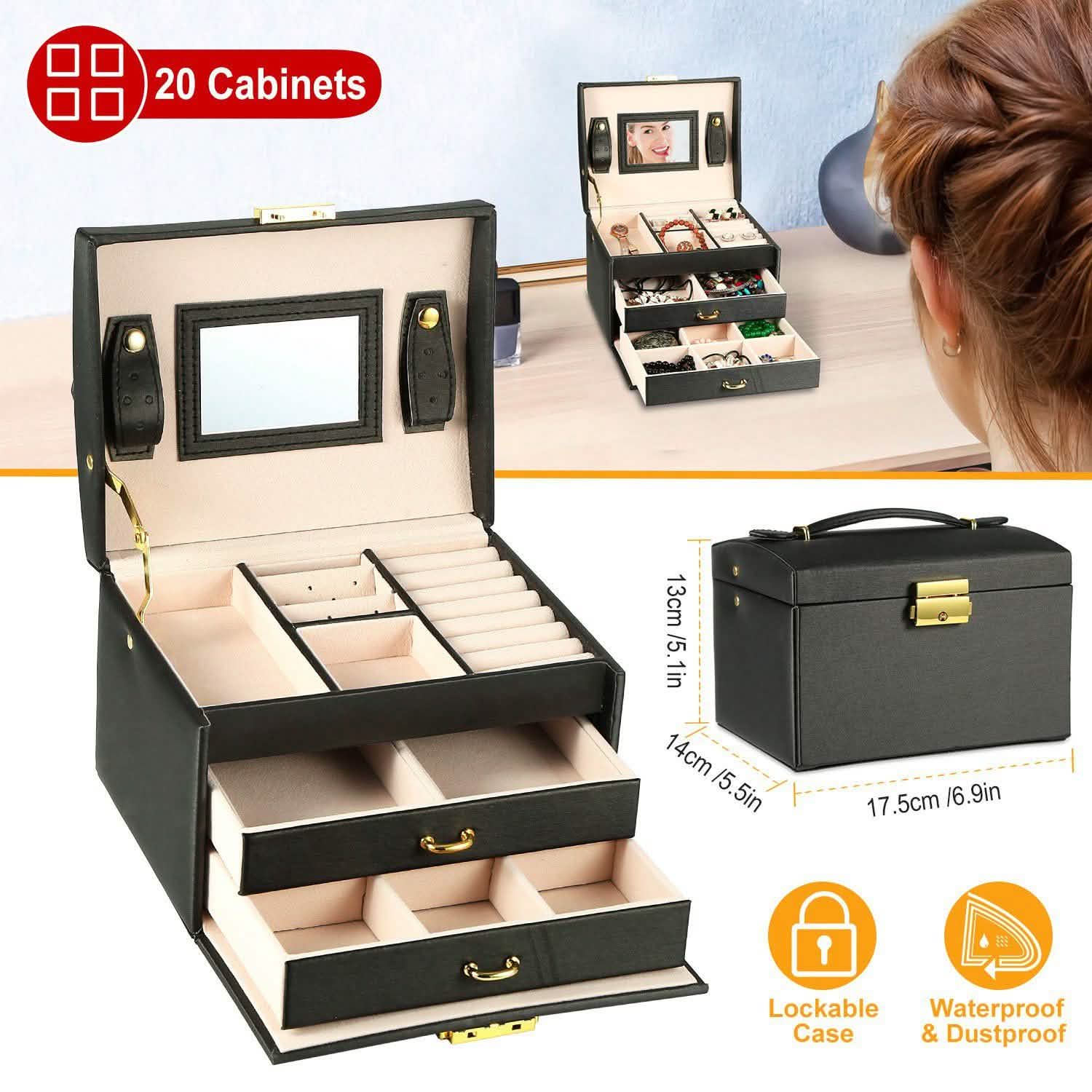 3-Layer Jewelry Case Organizer by DailySale