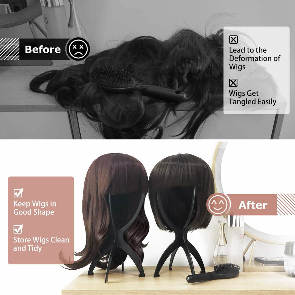 3-Pack: Dreamlover Wig Head Stands for Wigs by DailySale