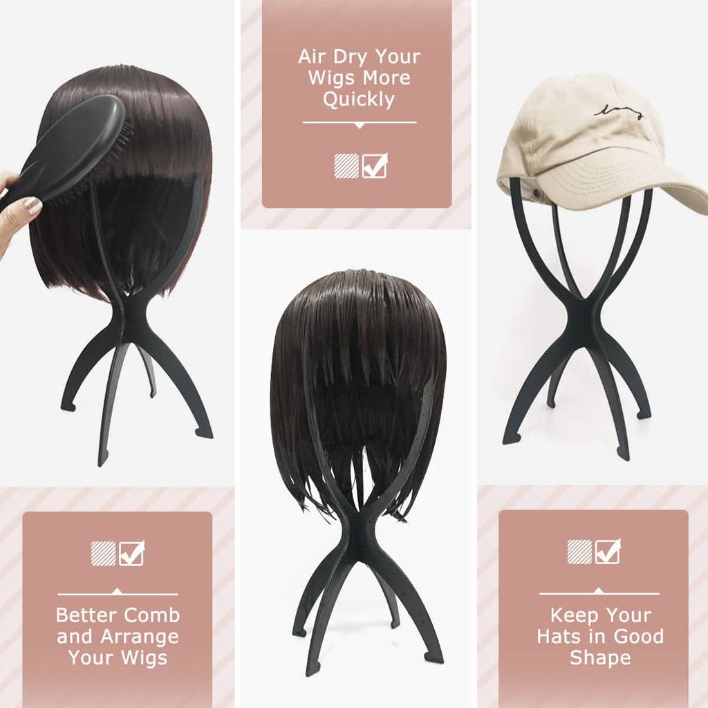 3-Pack: Dreamlover Wig Head Stands for Wigs by DailySale