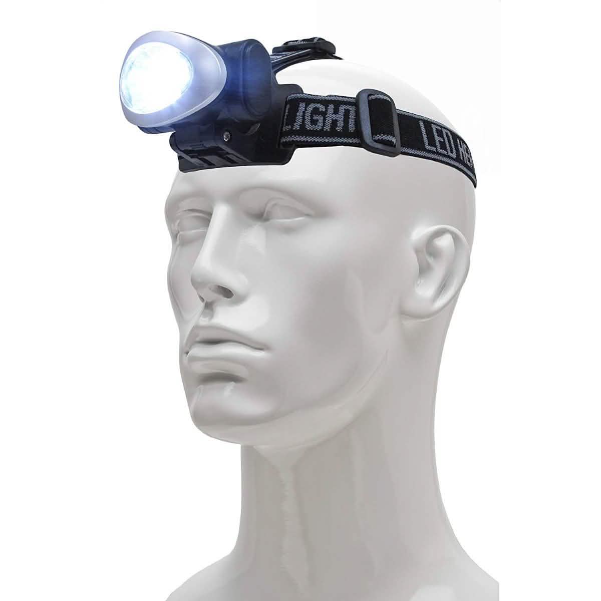 3-Pack: Impecca Water Resistant 20 Lumens 10 LED Headlamp by DailySale