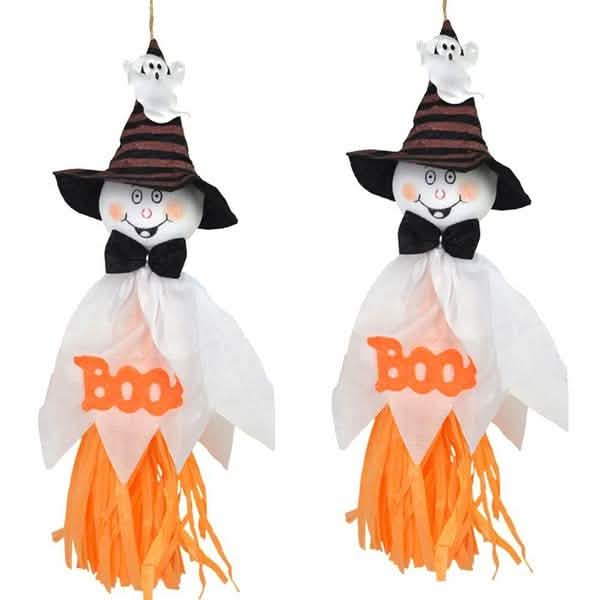 3-Pack: Scarecrow Horror Ghost Pendant Halloween Decor by DailySale
