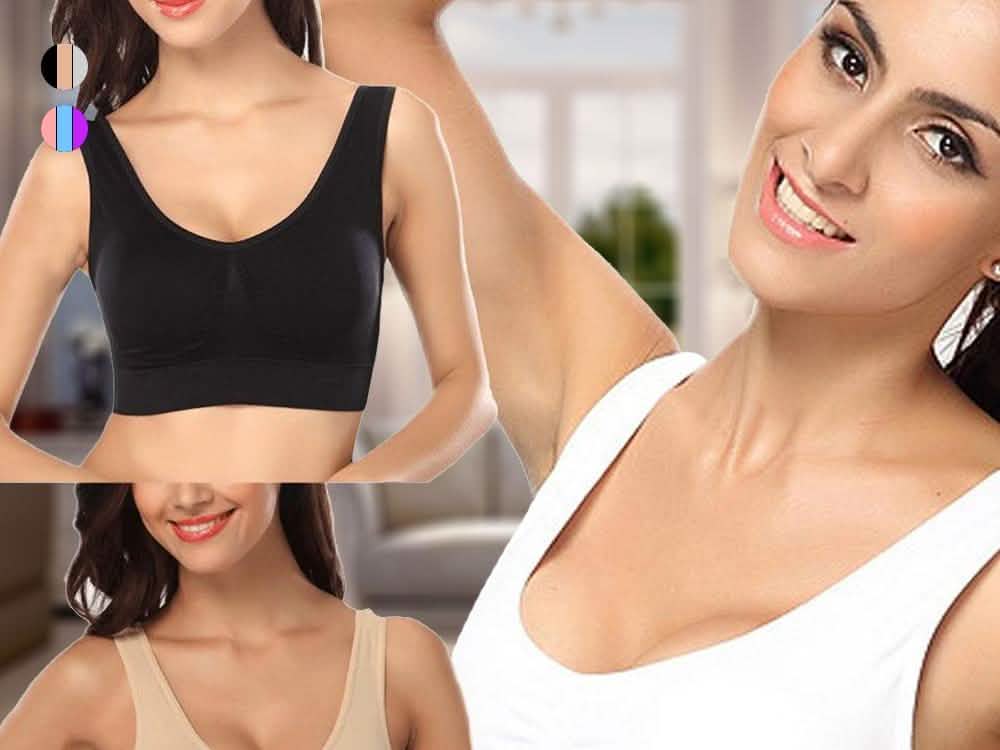 3-Pack: Seamless Comfy Bras - Assorted Color Sets by DailySale