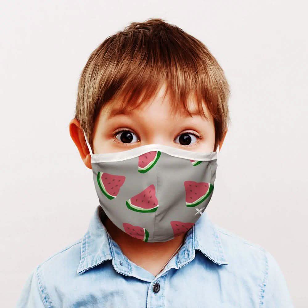 3-Pack: Two-Layer Reusable Kids Face Mask with Adjustable Earloop by DailySale