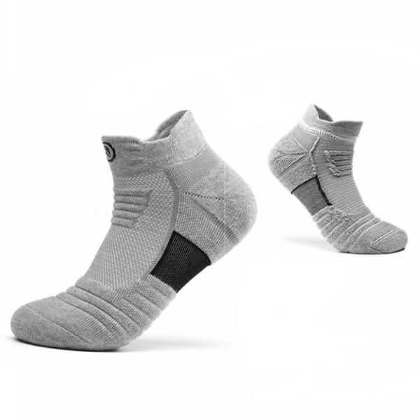 3-Pair: Men's Thick Towel Bottom Breathable Sweat-absorbent Outdoor Sports Running Socks Elite Basketball Sports Socks by DailySale