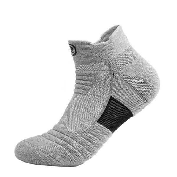 3-Pair: Men's Thick Towel Bottom Breathable Sweat-absorbent Outdoor Sports Running Socks Elite Basketball Sports Socks by DailySale