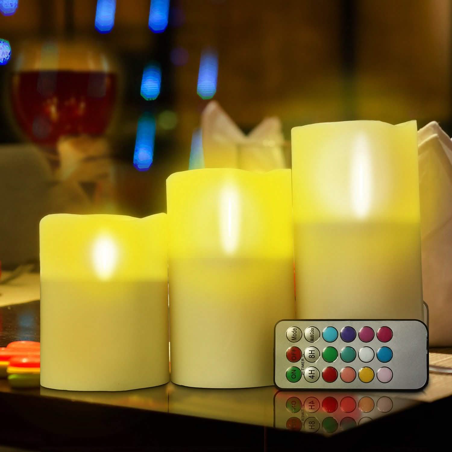 3-Piece: Flameless Votive Candles by DailySale