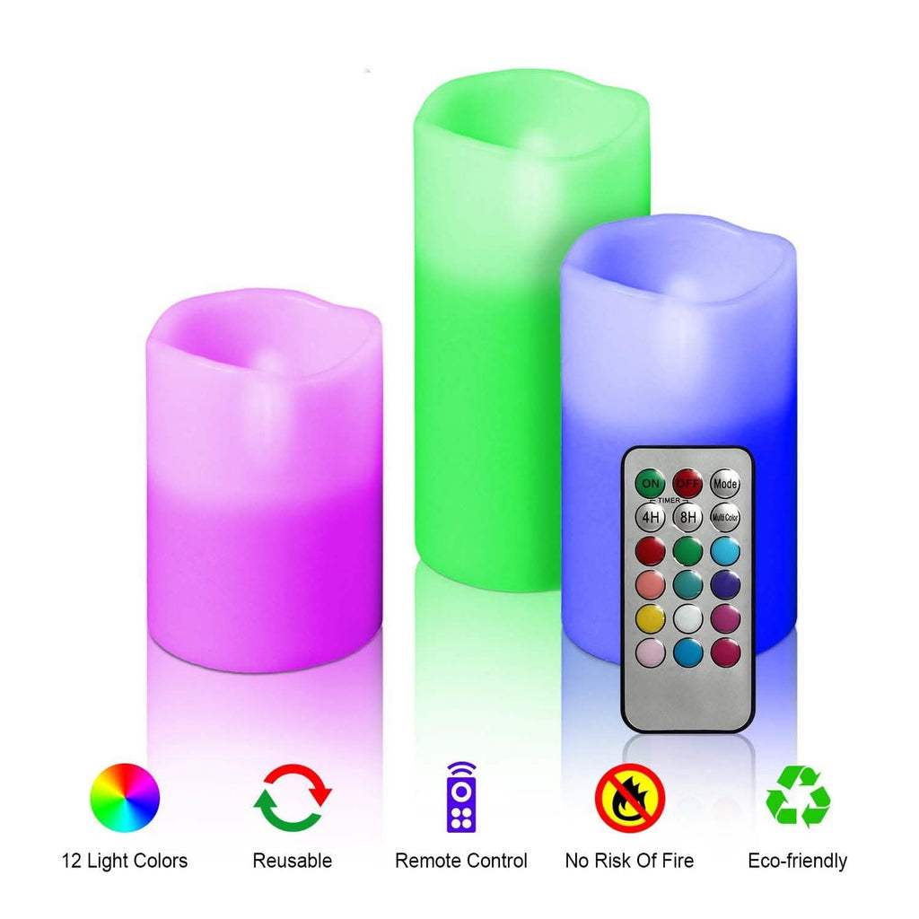 3-Piece: Flameless Votive Candles by DailySale