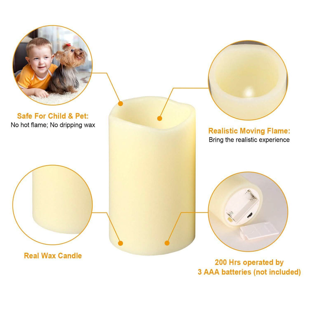 3-Piece: Flameless Votive Candles by DailySale