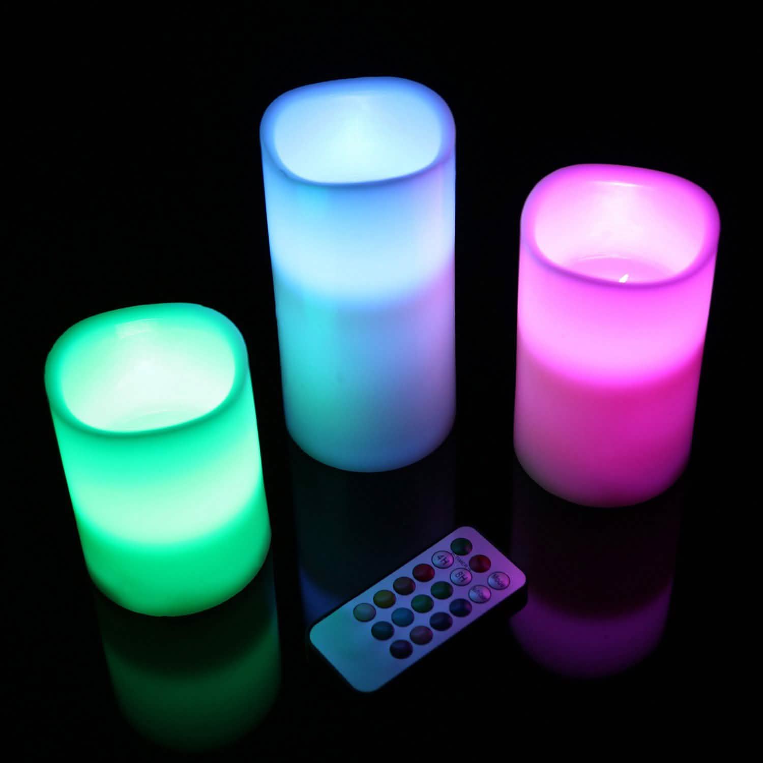 3-Piece: Flameless Votive Candles by DailySale