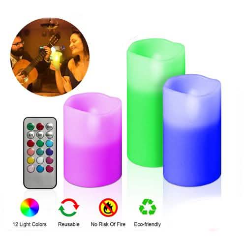 3-Piece: Flameless Votive Candles by DailySale