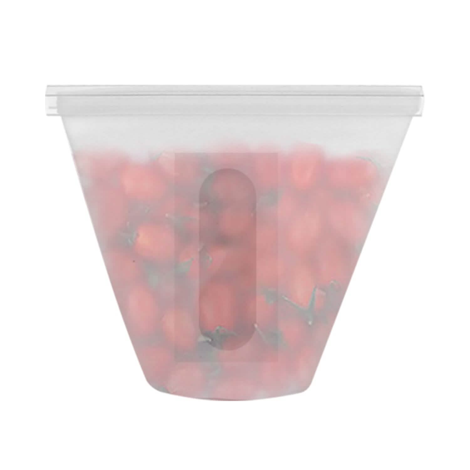 3-Pieces: Silicone Food Storage Bags Reusable Leakproof Food Container Set with 3 Seals by DailySale