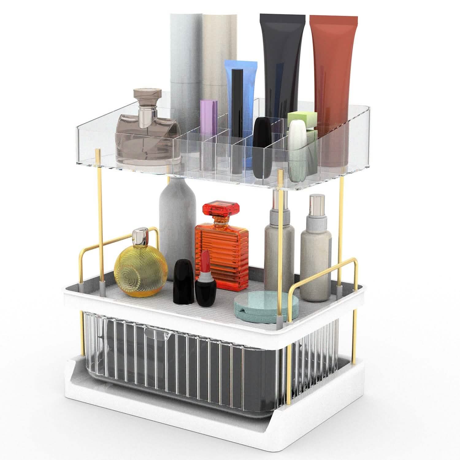 3-Tier Make Up Organizer by DailySale