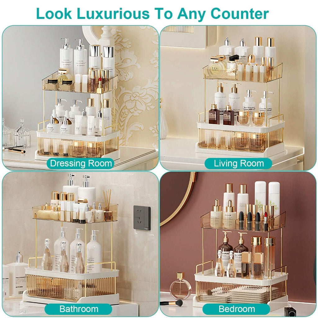 3-Tier Make Up Organizer by DailySale