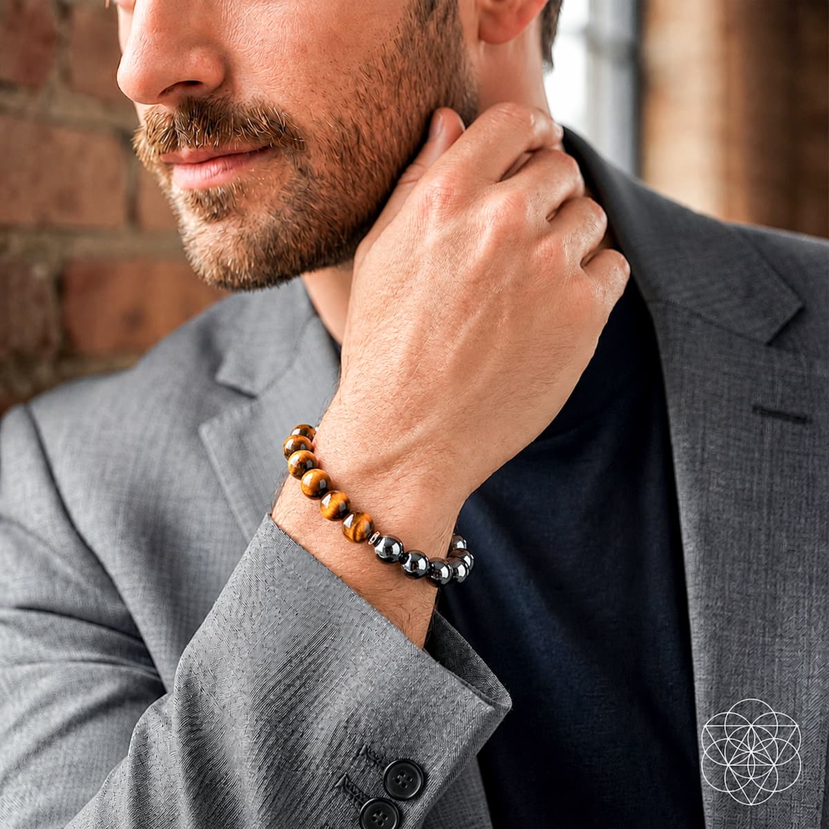 The Triple Karma Shield Bracelet by Conscious Items