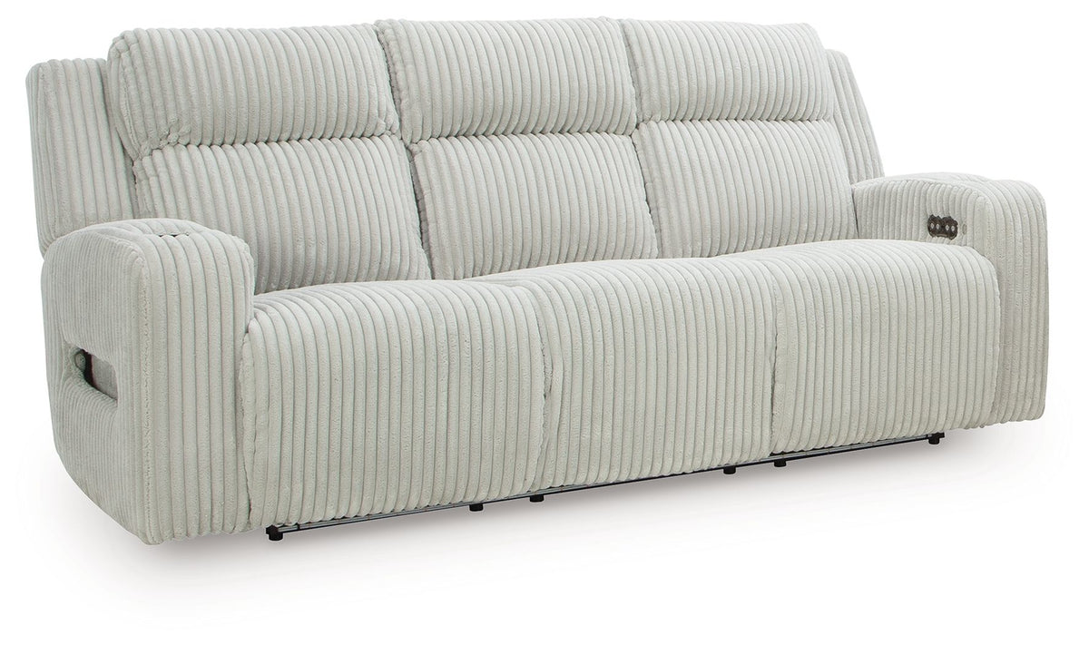 Forest Lake - Power Reclining Sofa With Adj Headrest by Unique Piece Furniture