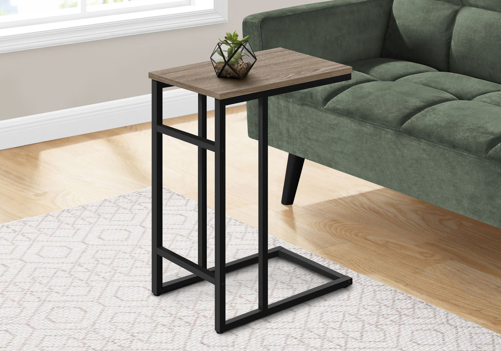 Accent Table, C - Shaped, Contemporary & Modern, Versatile Use by Unique Piece Furniture