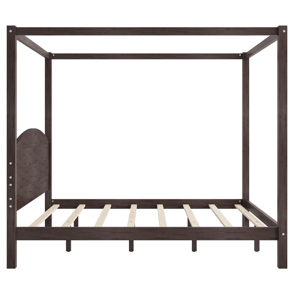 anopy Platform Bed With Headboard And Support Legs by Unique Piece Furniture