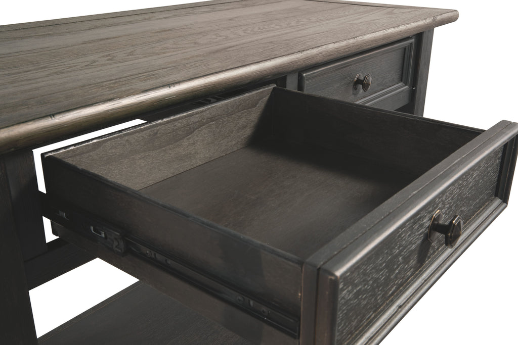 Tyler Creek - Sofa Table - Grayish Brown / Black by Unique Piece Furniture