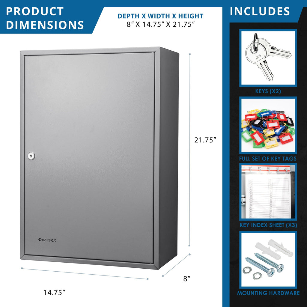 Adjustable Key Cabinet With Lock by Unique Piece Furniture