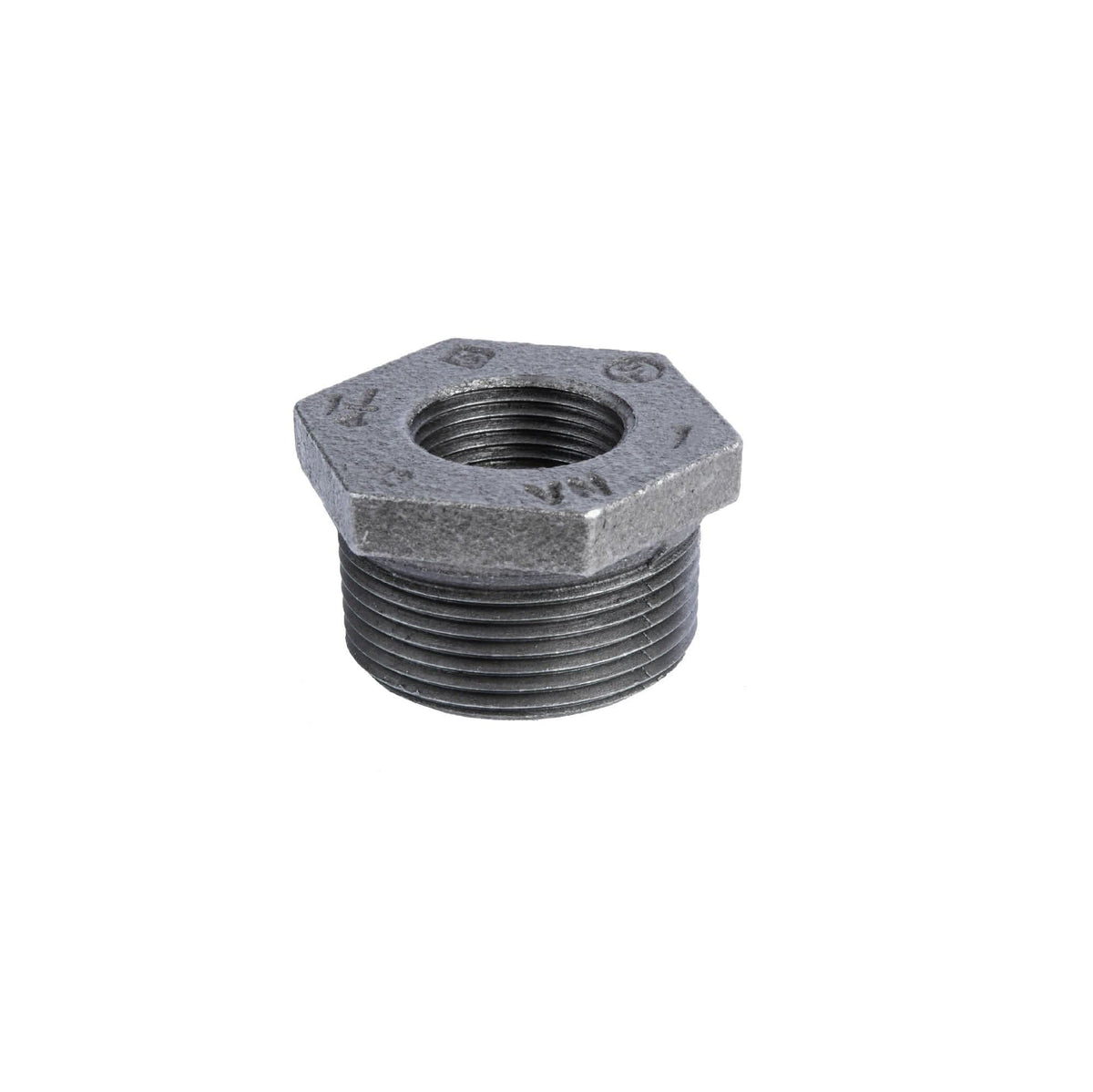 1 1/4 in. x 1 in. Black Bushing by PIPE DECOR
