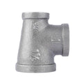 1 1/4 in. x 3/4 in. x 1 in. Black Reducing Tee by PIPE DECOR