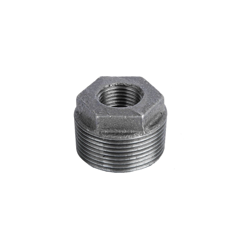 1 1/2 in. x 1 1/4 in. Black Bushing by PIPE DECOR
